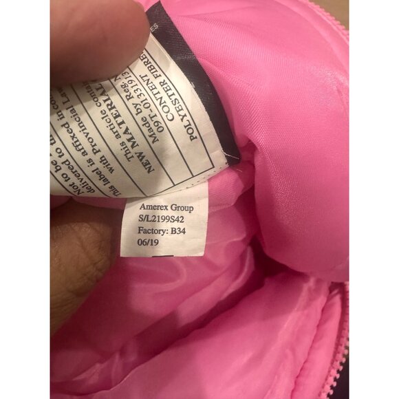 London Fog Pink Girls Snow Bib Overalls S/4 Polyester Material Winter Wear - Picture 5 of 8